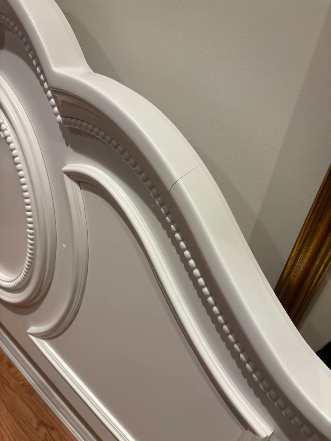Antique White Headboard - Full/Double - photo 4