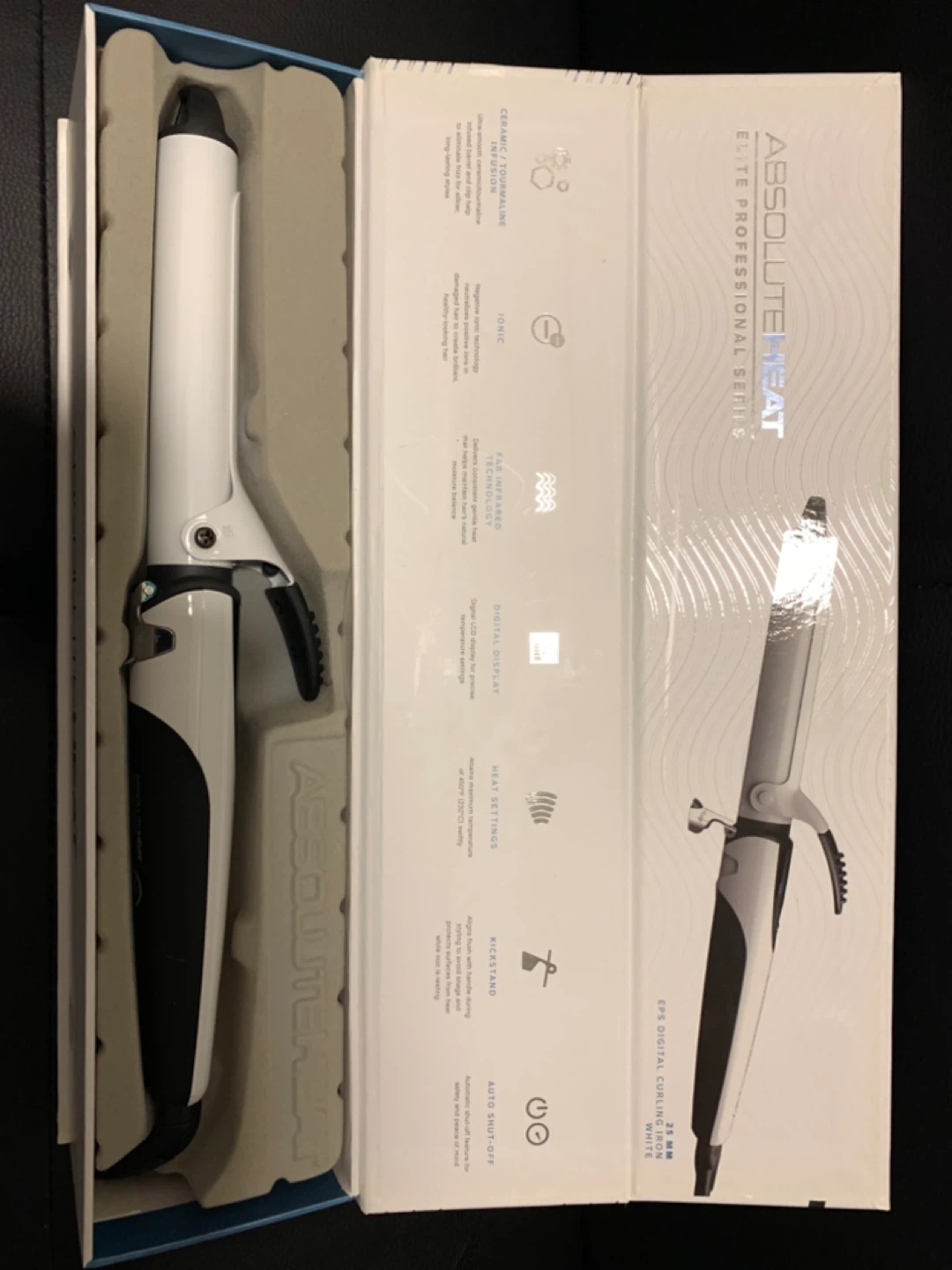 New Absolute Heat 25mm Curling Iron - photo 5