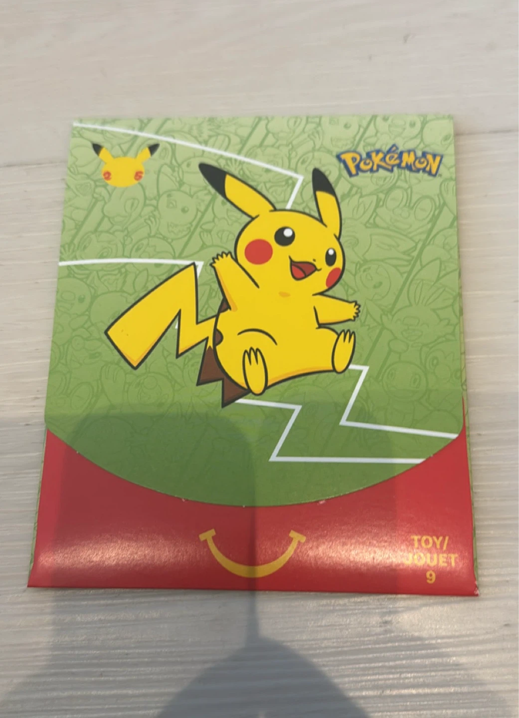 Pokémon McDonald's 2021 pack