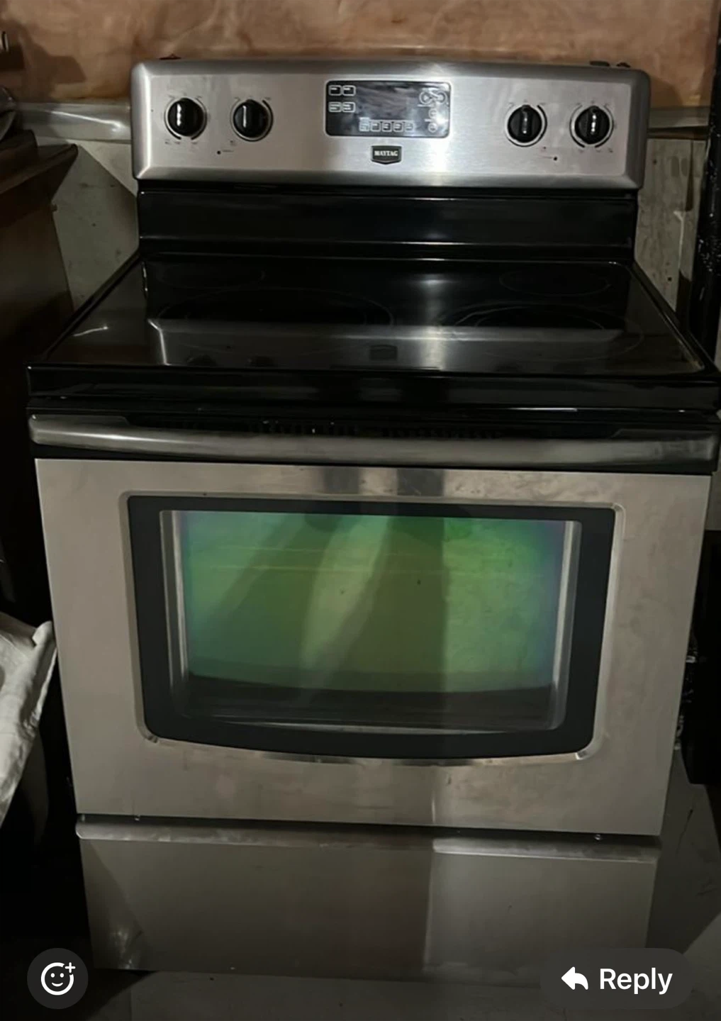 Maytag Stainless Steel Electric Range