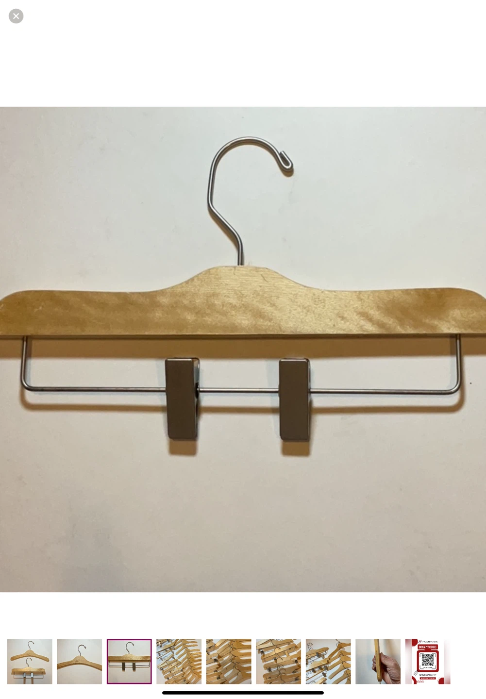 24 Wooden Hangers - photo 3
