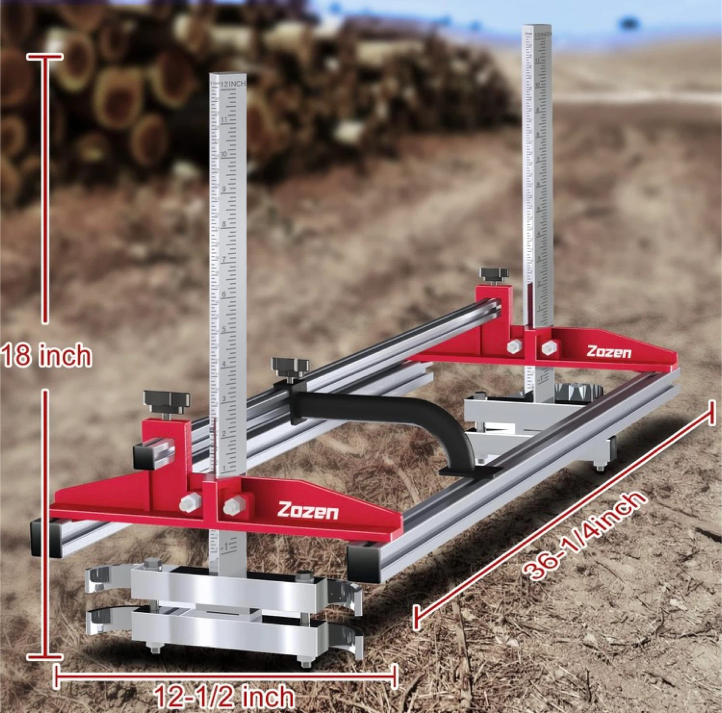 Zozen Chainsaw Mill, Portable Plank Milling Tool - photo 3