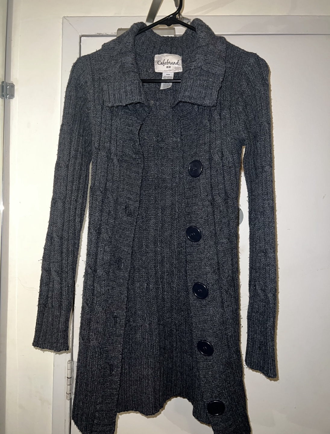 Cafebrand Grey Knit Cardigan M/M