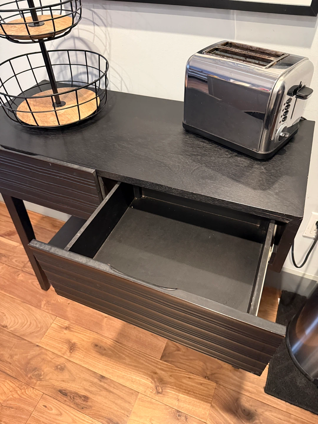 Black Console Table - photo 4