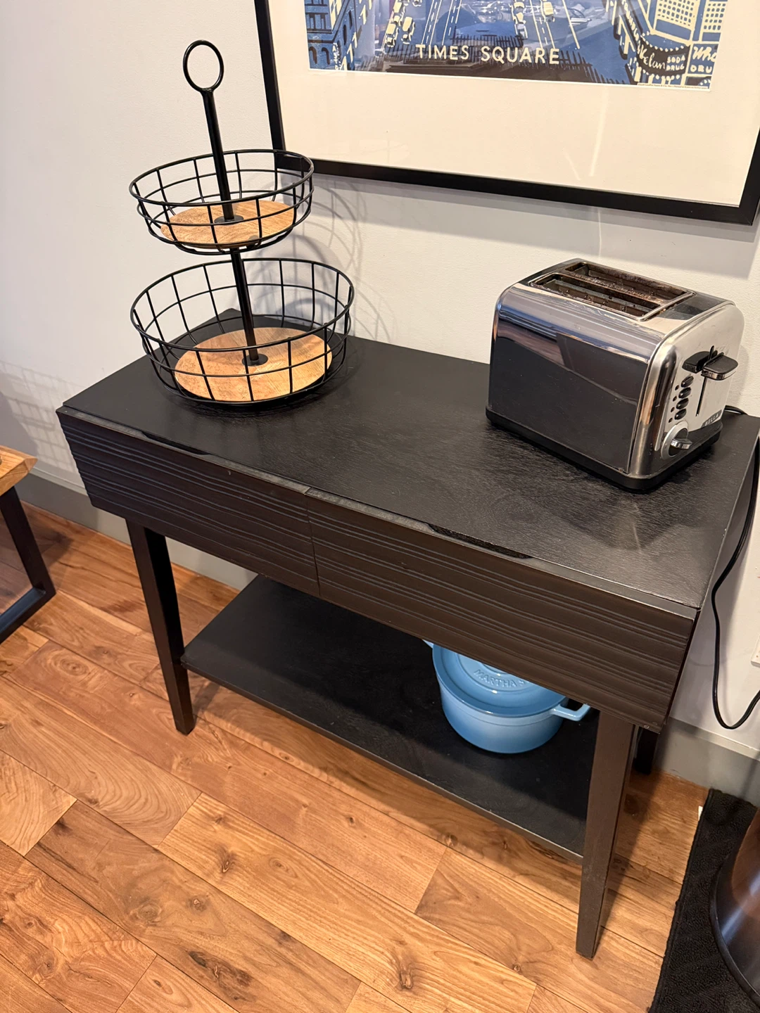 Black Console Table - photo 2