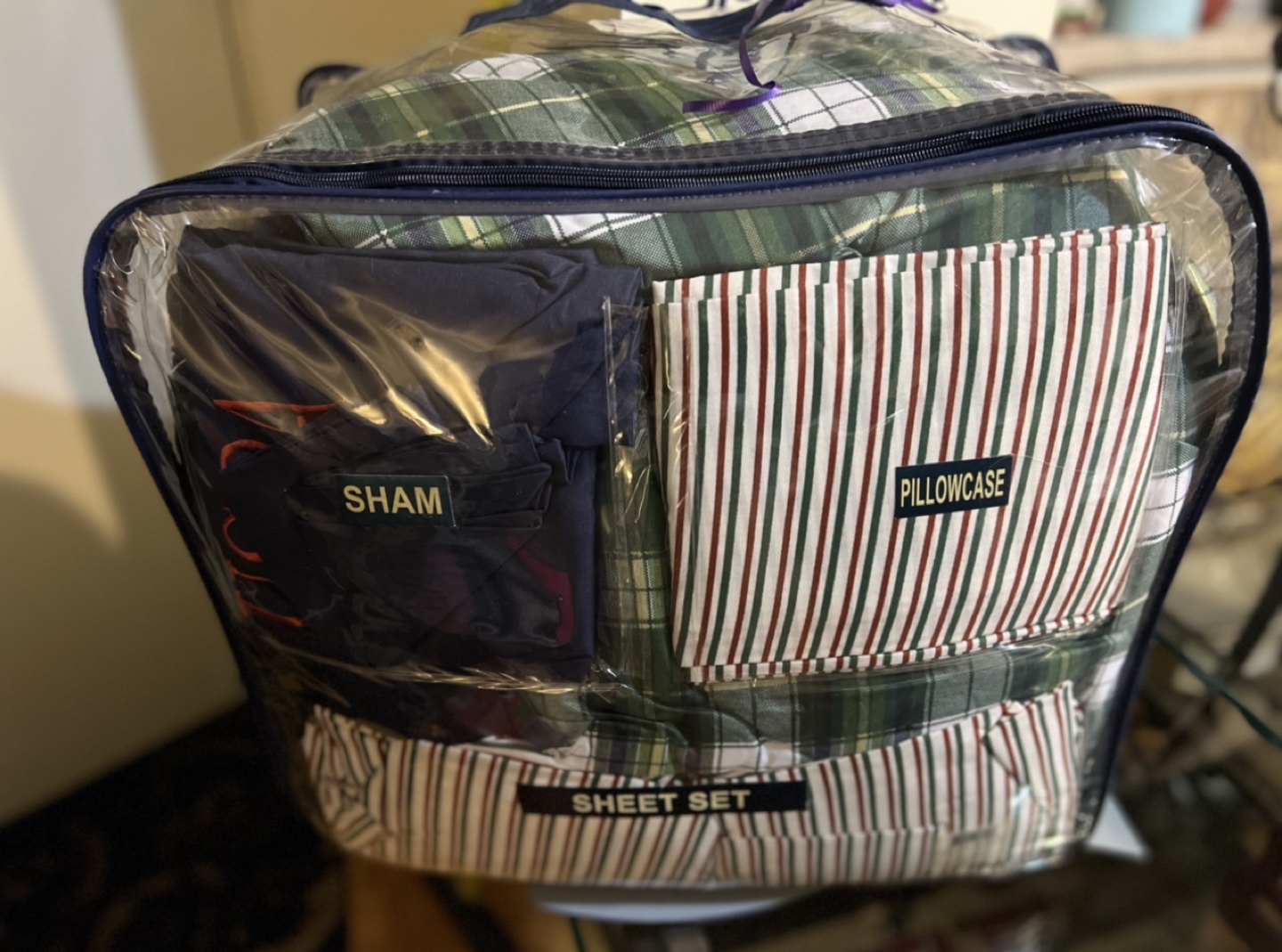 USPA Full/Queen Bedding Ensemble - New in Bag!