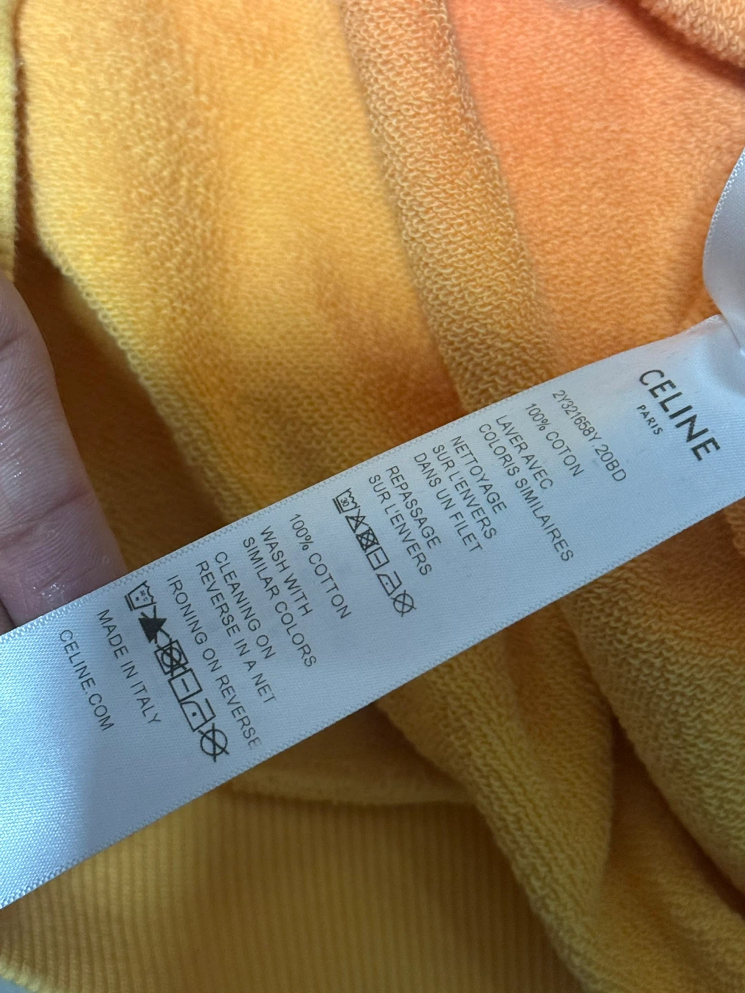 CELINE Men's Parka Gradient Large - photo 5