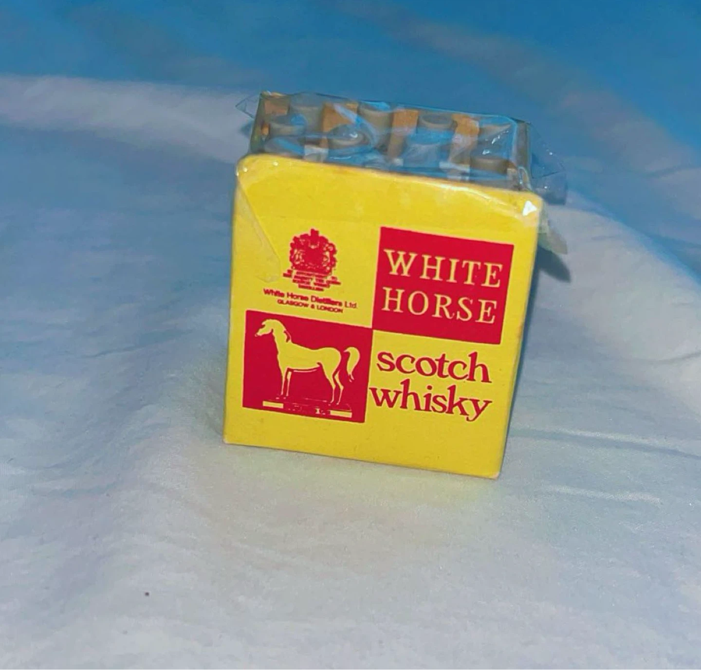Antique White Horse Scotch Whisky Matchbox