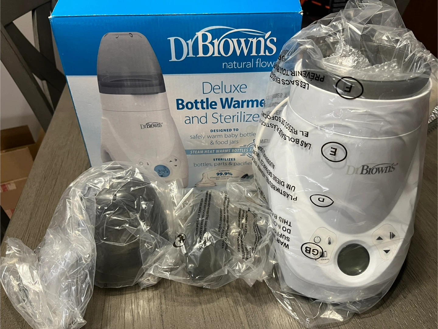 Dr. Brown's Deluxe Bottle Warmer & Sterilizer - New - photo 2