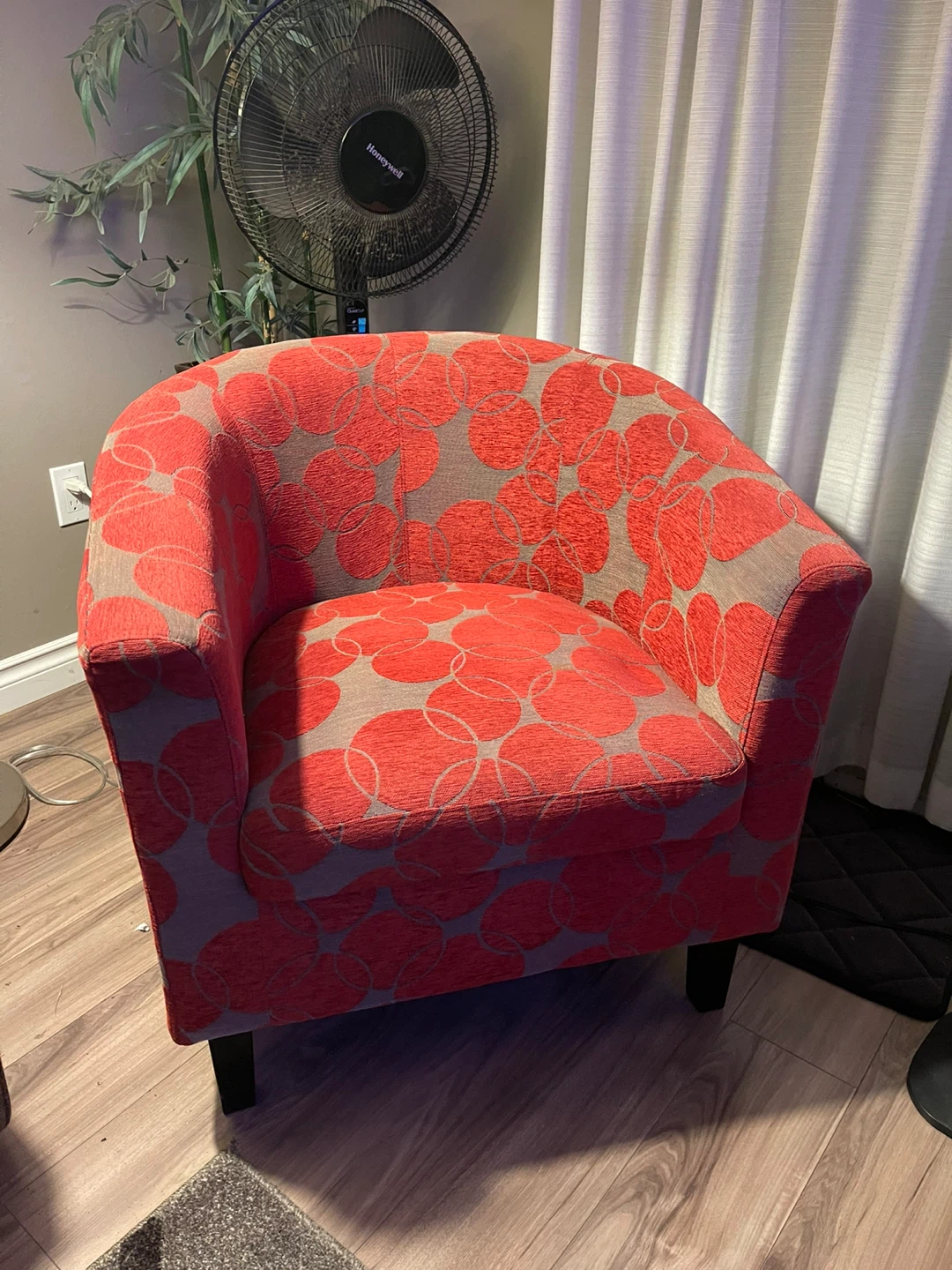 Patterned Armchair