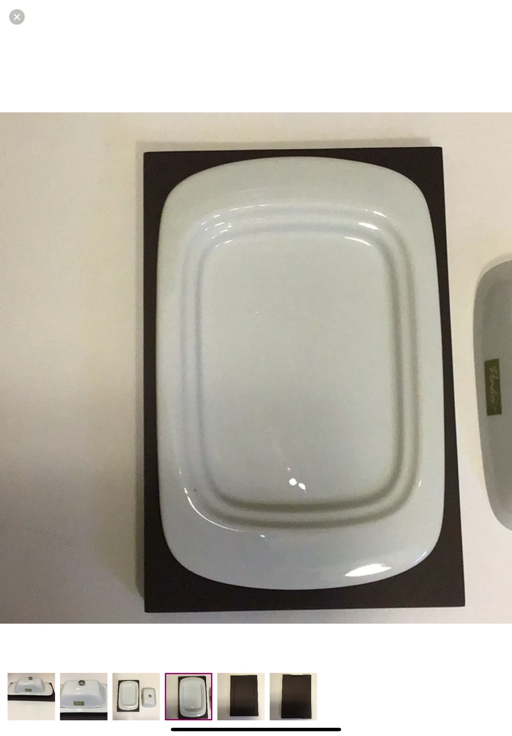 3 Piece  Butter Dish with Lid New In Box - photo 3