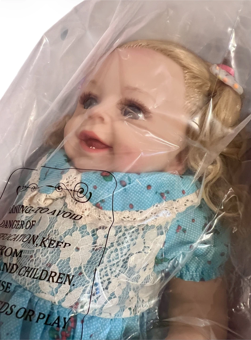 Reborn Baby Doll – 18” w/ Accessories (Brand New in Box) - photo 4