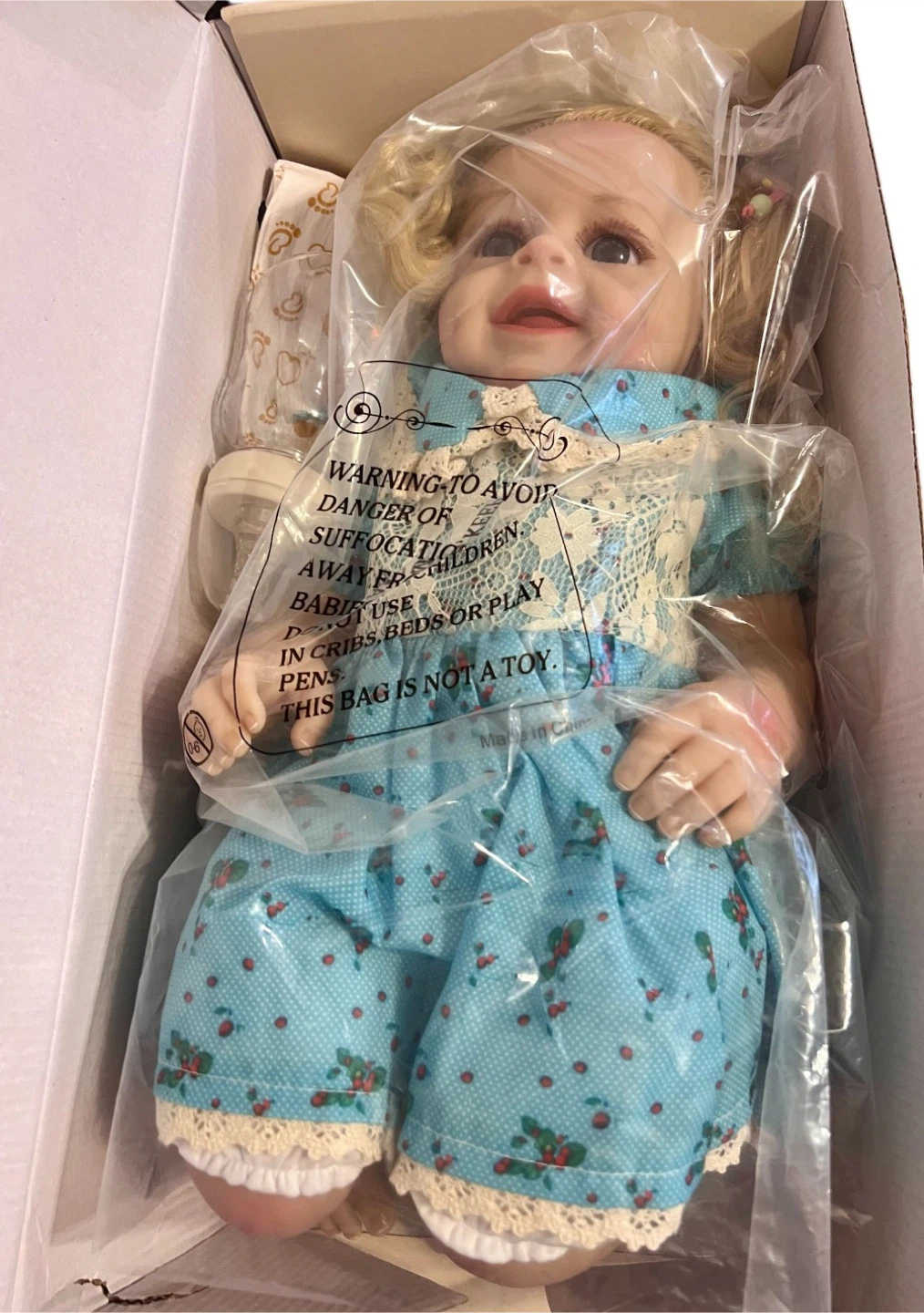 Reborn Baby Doll – 18” w/ Accessories (Brand New in Box) - photo 3