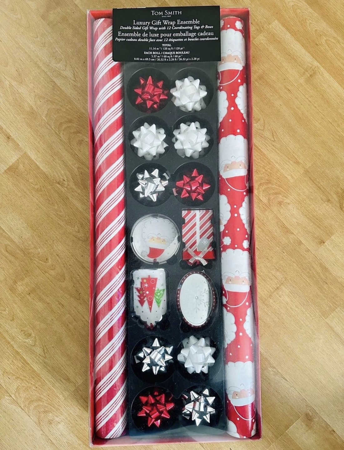 Brand New-Tom Smith Luxury Gift Wrap Ensemble
