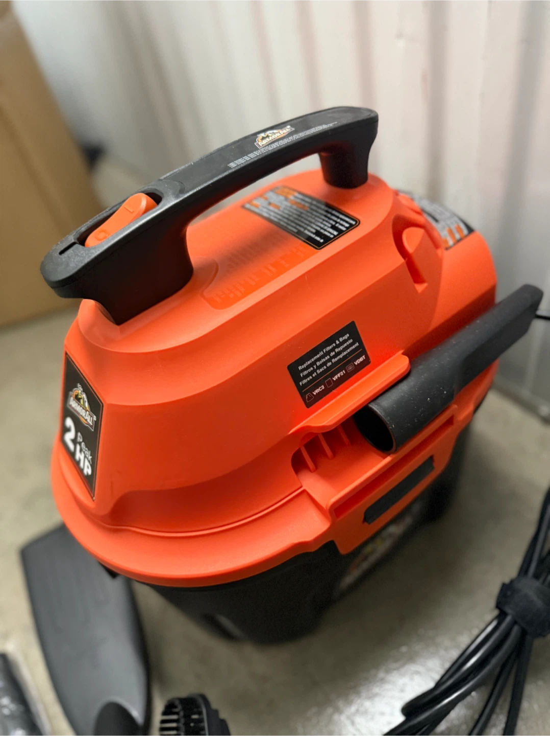 Armor All 2 Peak HP Wet/Dry Vacuum - photo 2