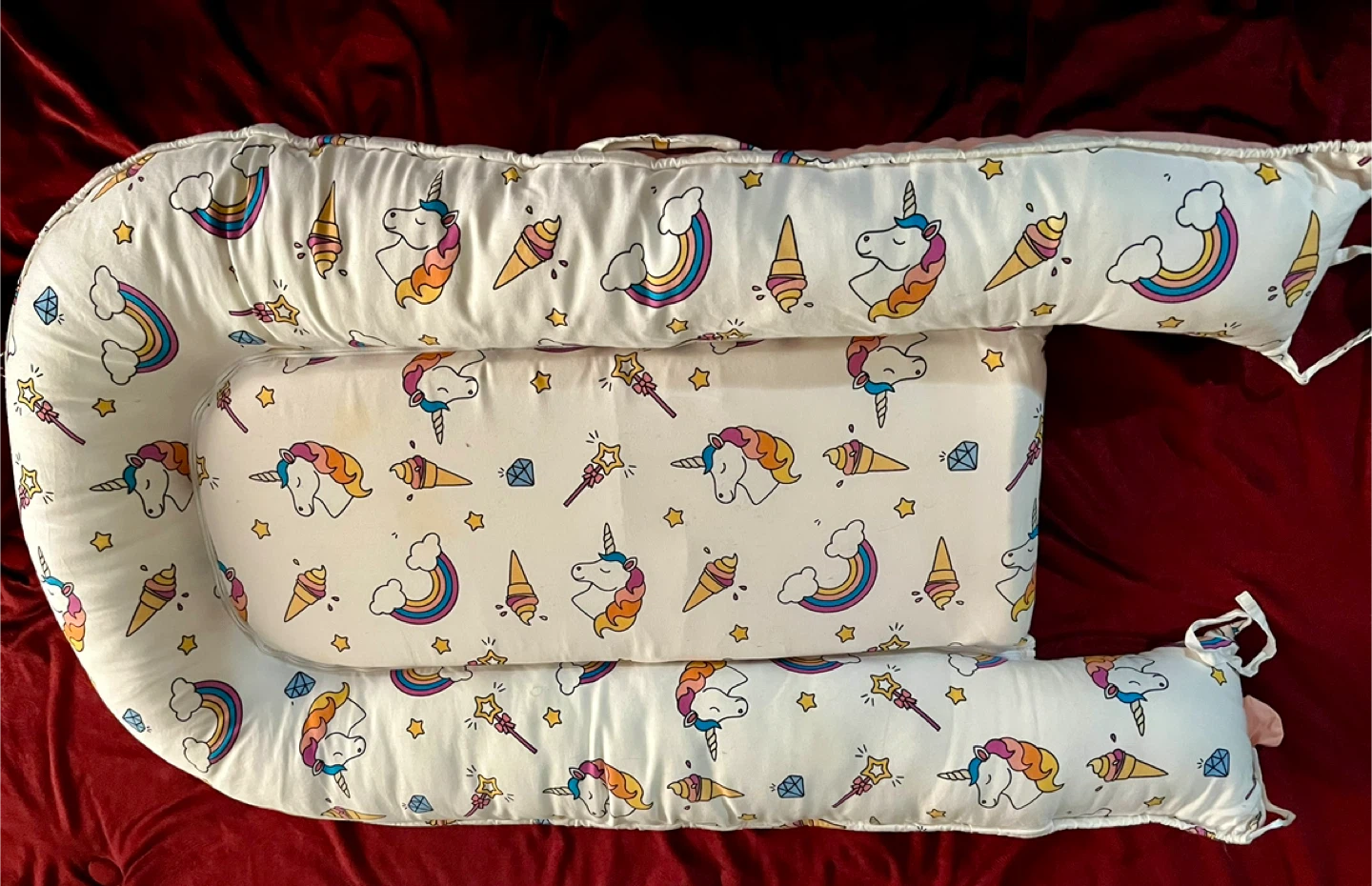 Unicorn Print Baby Nest - photo 2