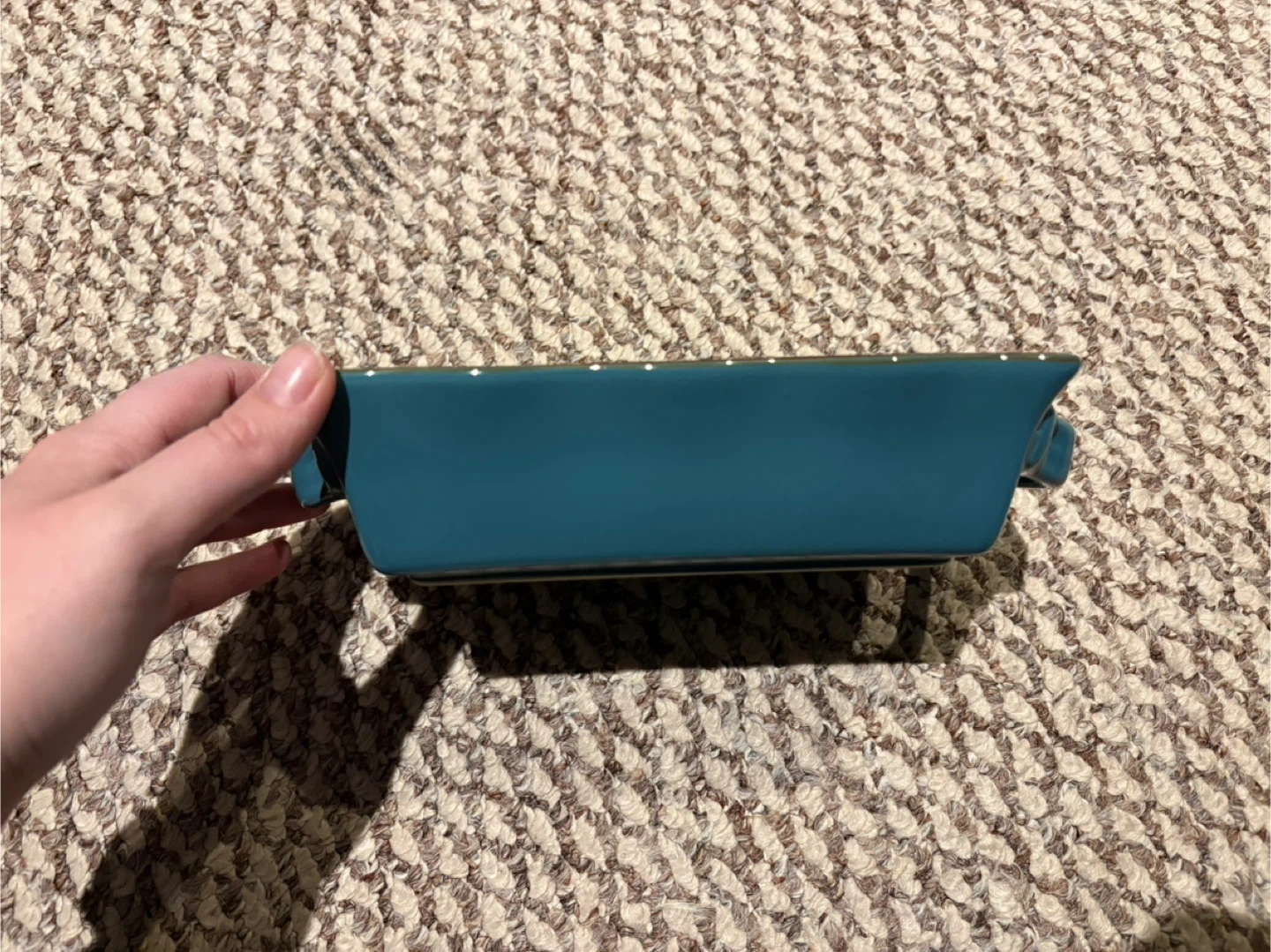 Tuscana Rectangular Teal Baking Dish - photo 2