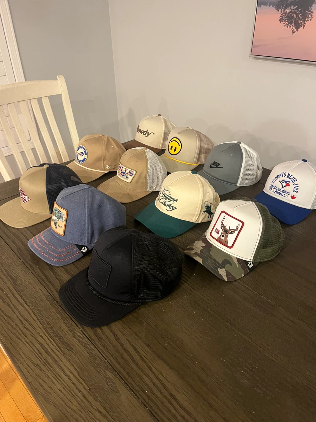 Assorted hats - Nike, Bills, Blue Jays & More! - photo 2