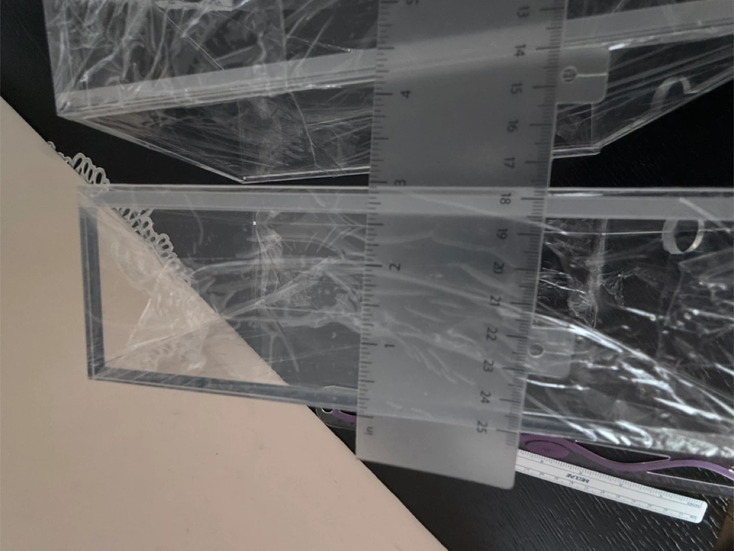 Mahjong Tile Storage Cases - Clear Acrylic - photo 5