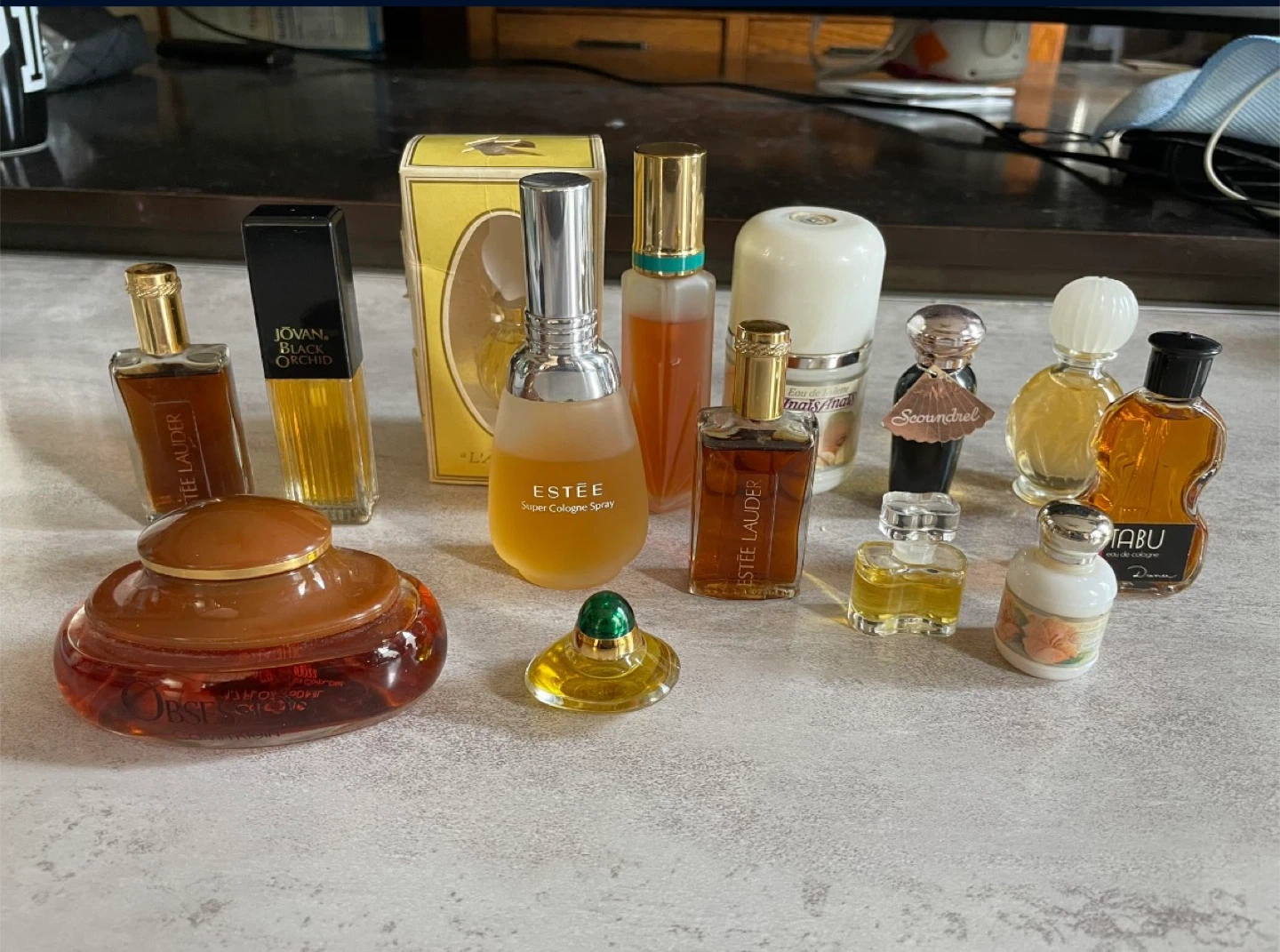 Vintage Miniature Perfume Bottle Collection
