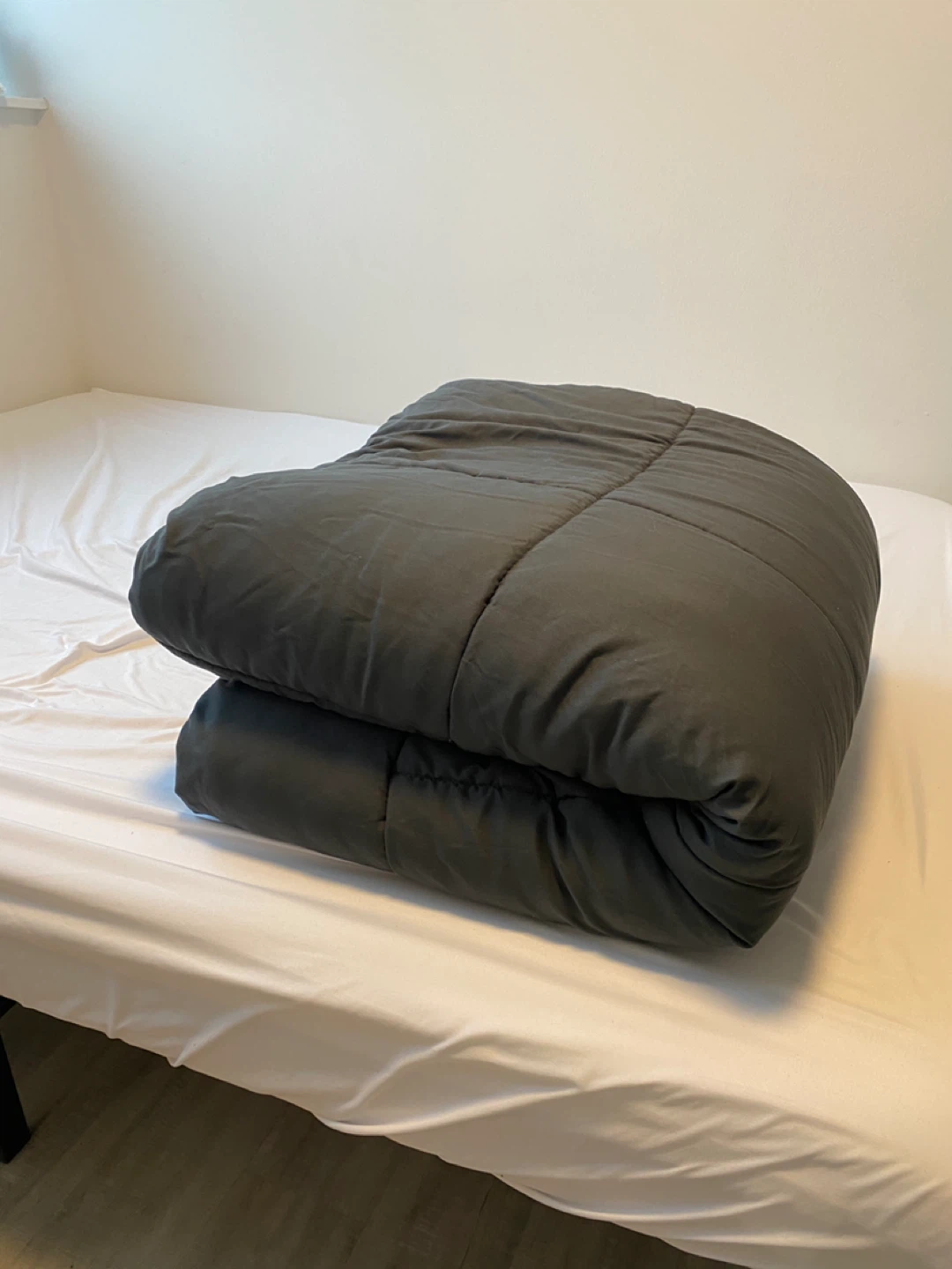 Grey Comforter - Bedding