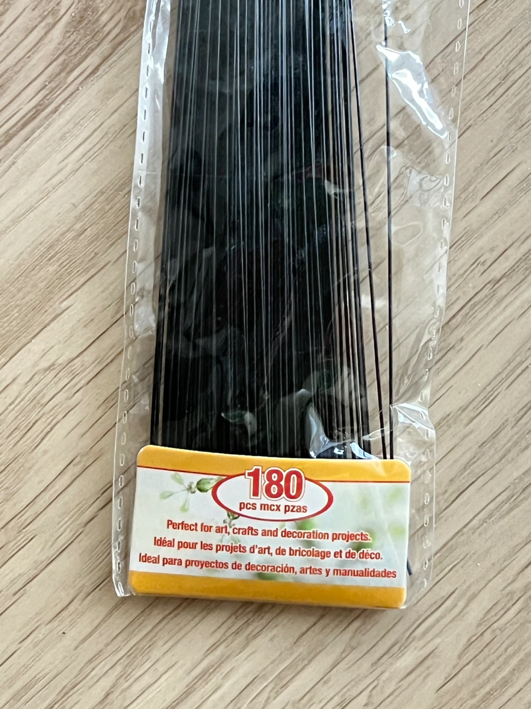 Black Wire for arts and decoration