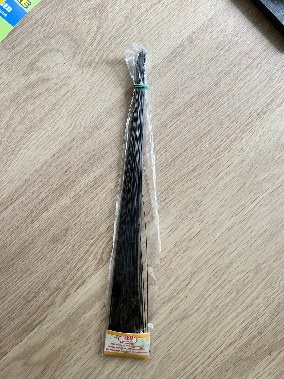 Black Wire for arts and decoration - photo 2