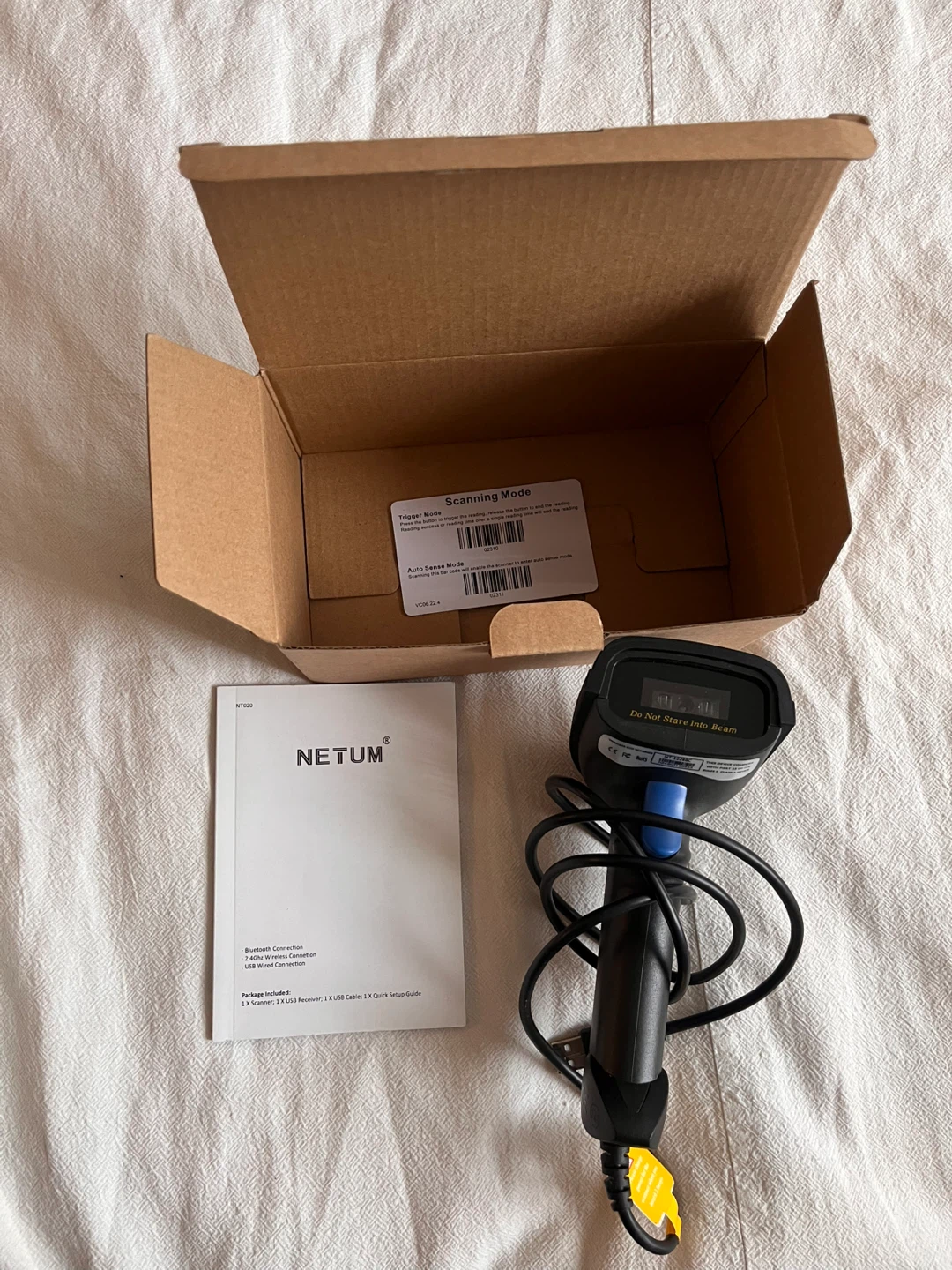 NETUM NT9000 Barcode Scanner - Like New! - photo 2