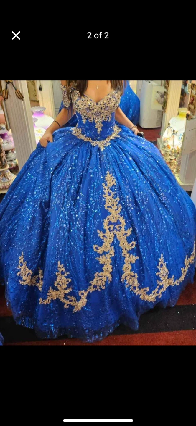 Quinceañera Blue Dress