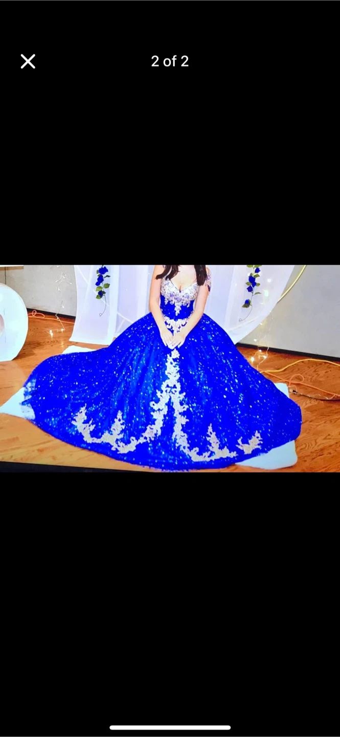 Quinceañera Blue Dress - photo 3