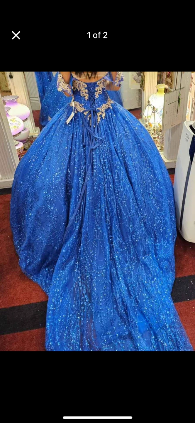 Quinceañera Blue Dress - photo 2