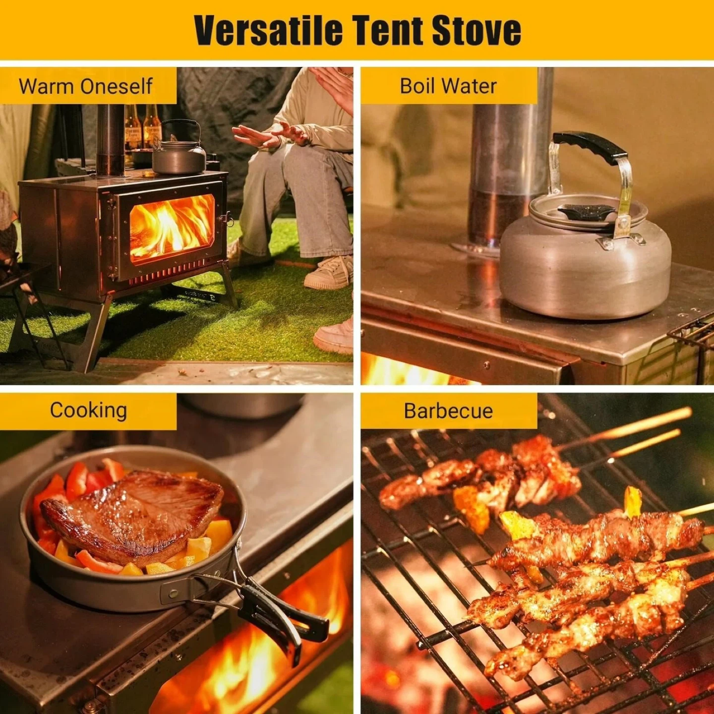 Portable Tent Stove with Bag - photo 4