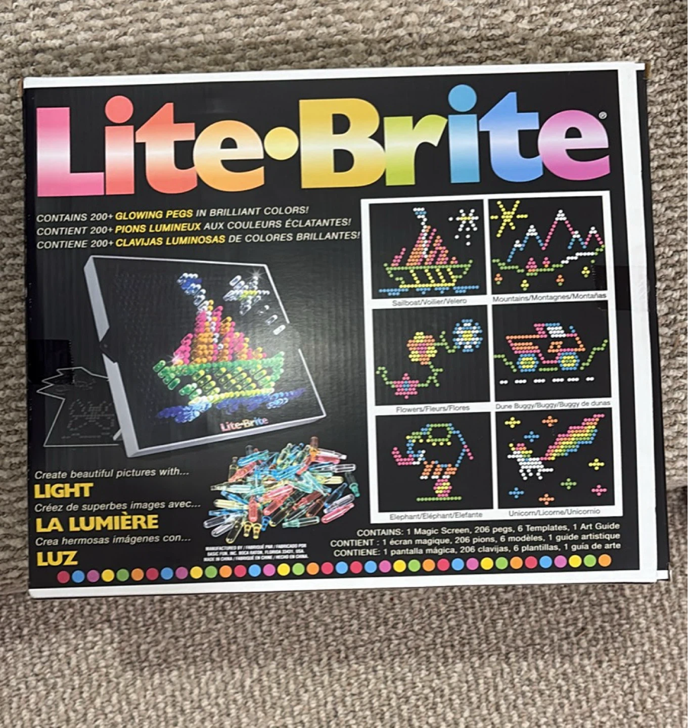Lite-Brite - Battery Operated - photo 2
