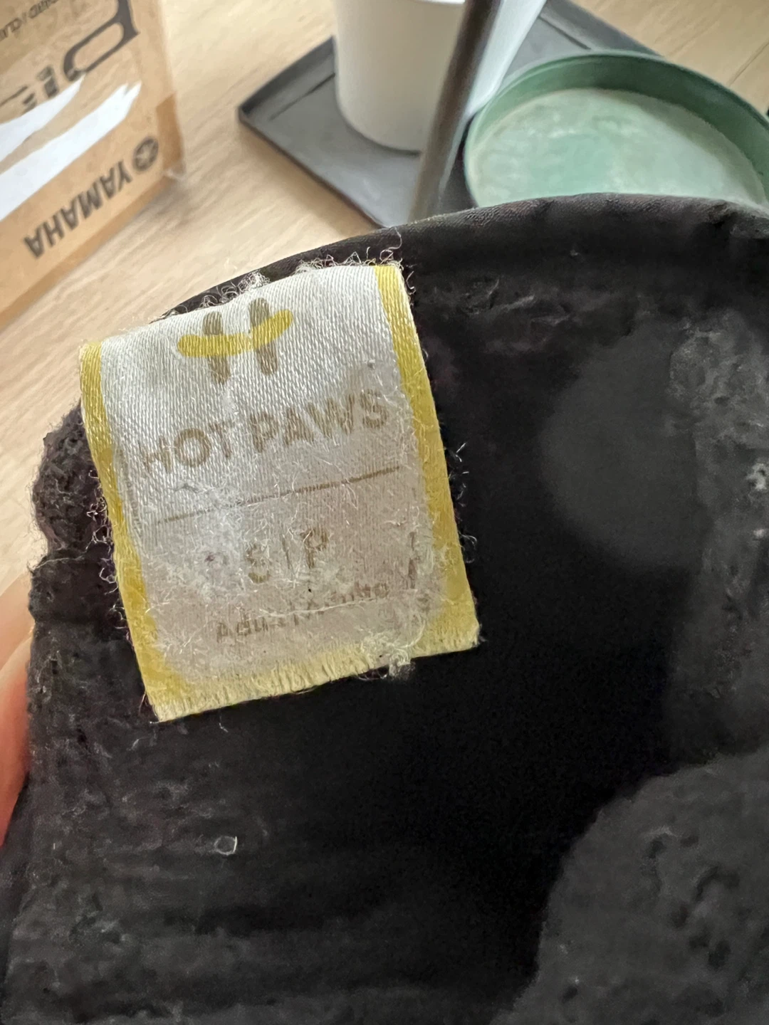 Hot Paws Black Winter Mittens - Size S - photo 4