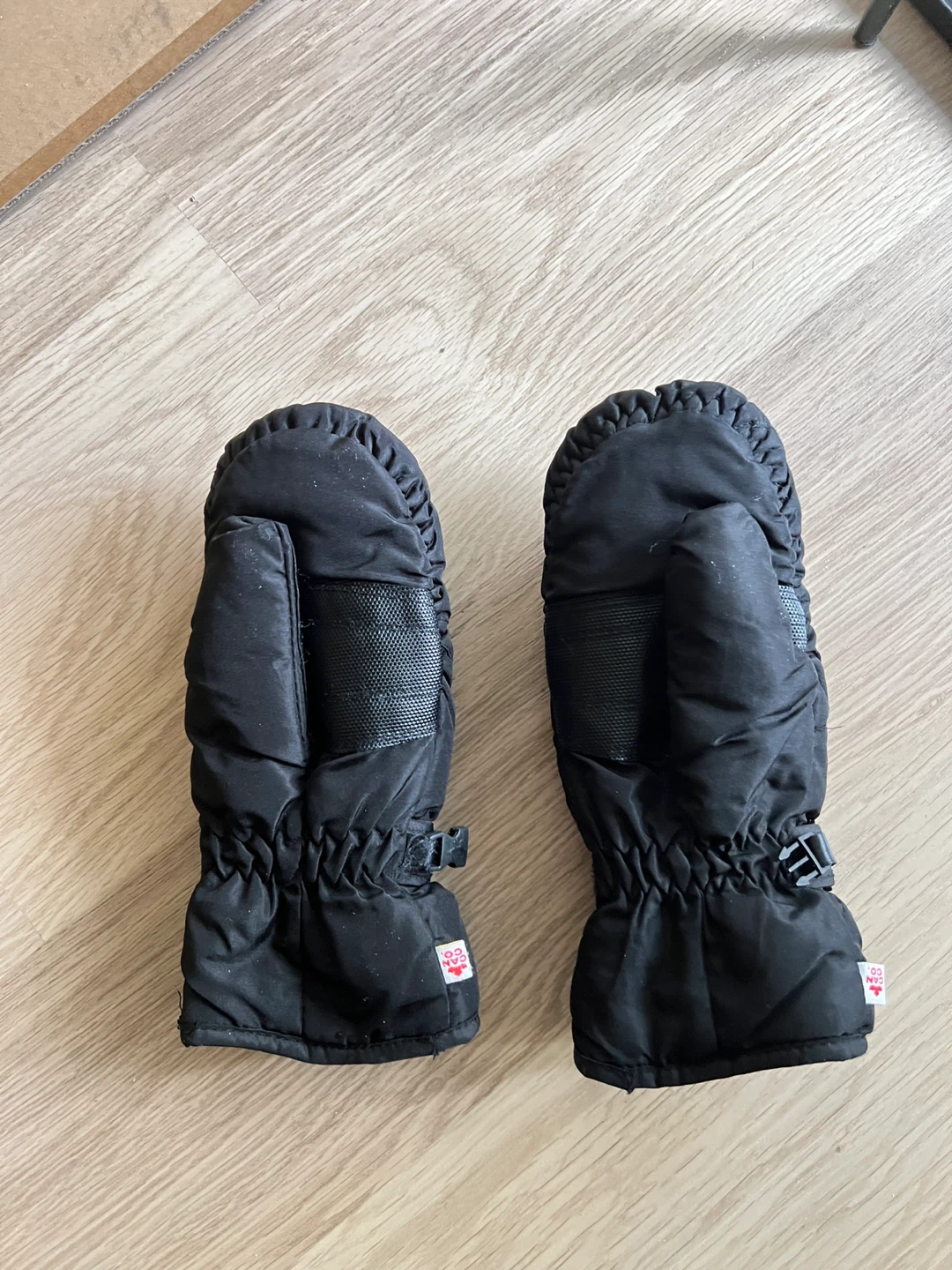 Hot Paws Black Winter Mittens - Size S - photo 2
