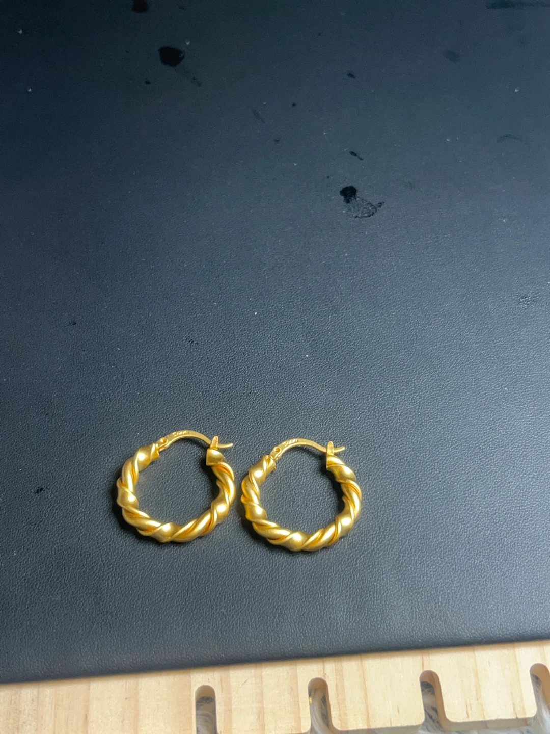 Gold Coloured Hoop Earrings - Assorted Styles - photo 4