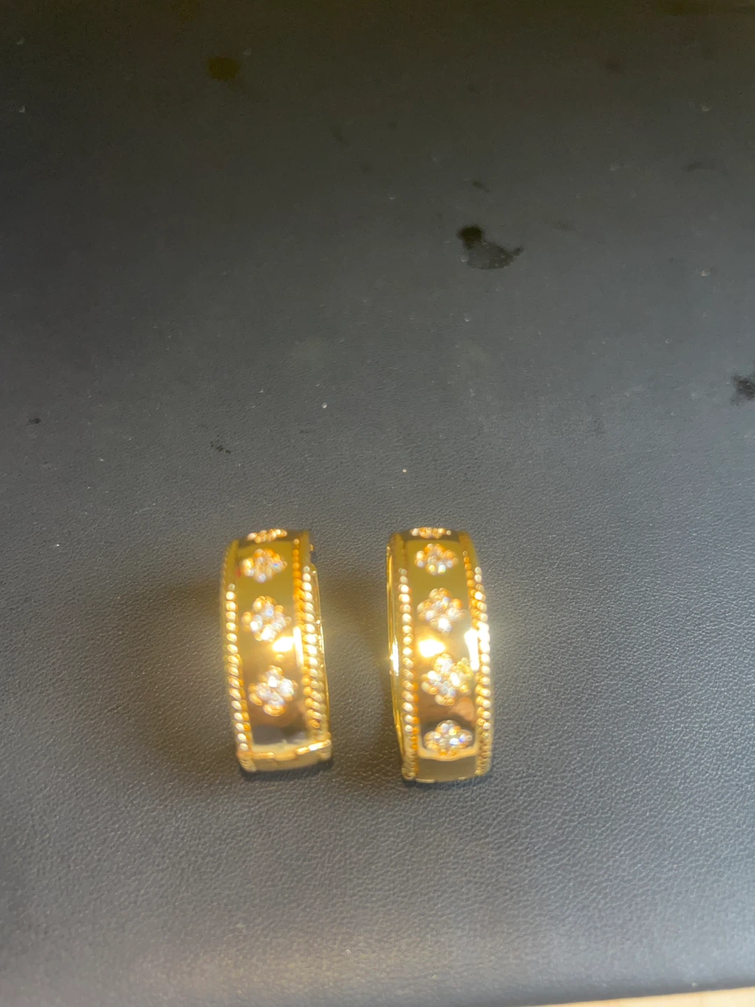 Gold Coloured Hoop Earrings - Assorted Styles - photo 2