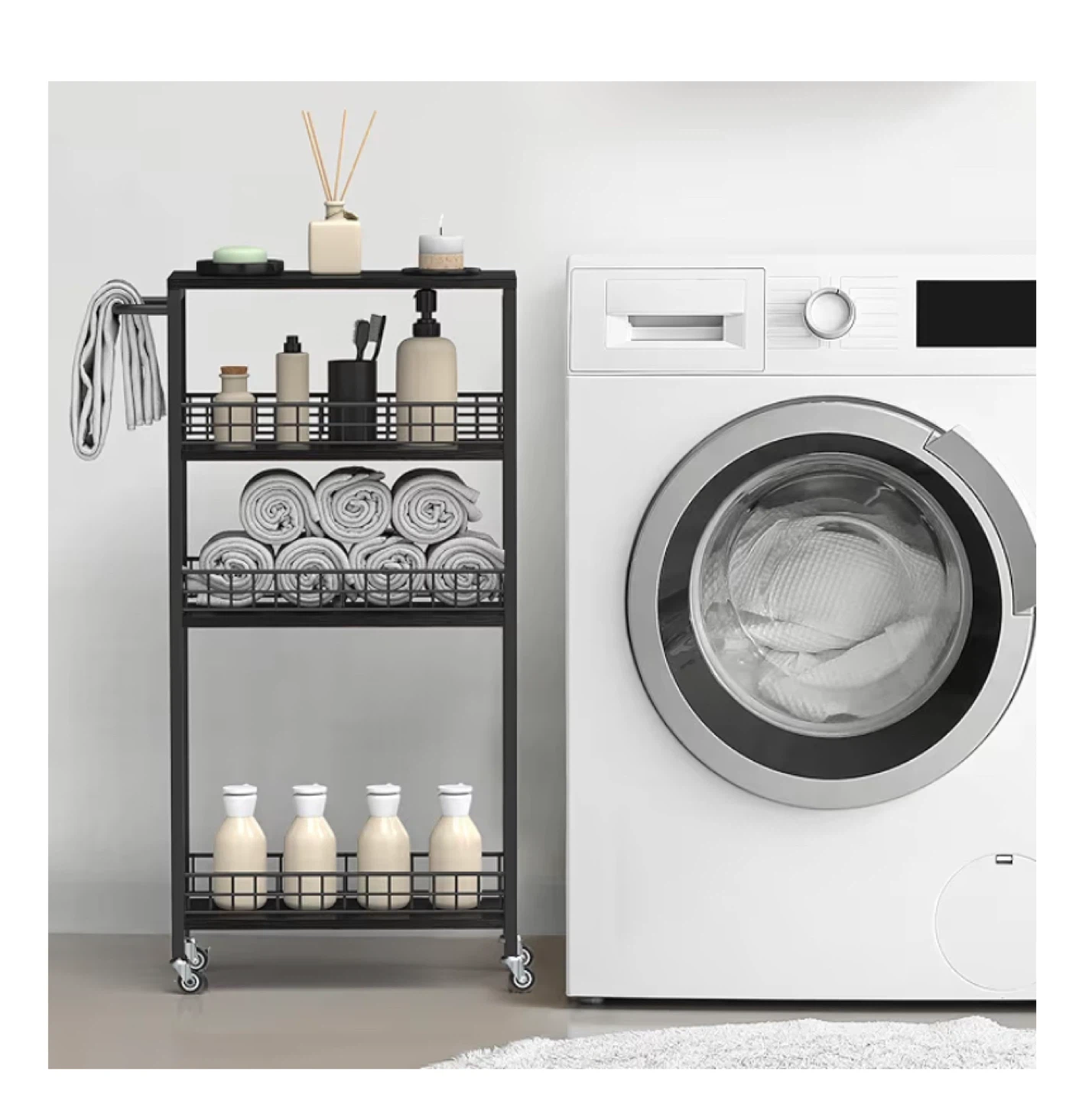 Slim Kitchen/Laundry Cart - photo 4