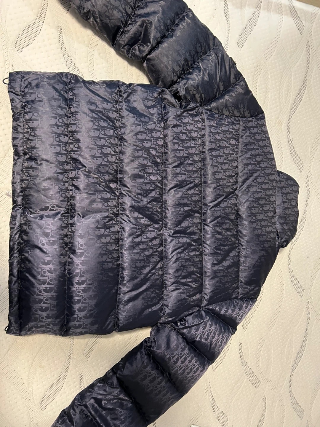 Dior puffer Jacket - Navy Blue - photo 2