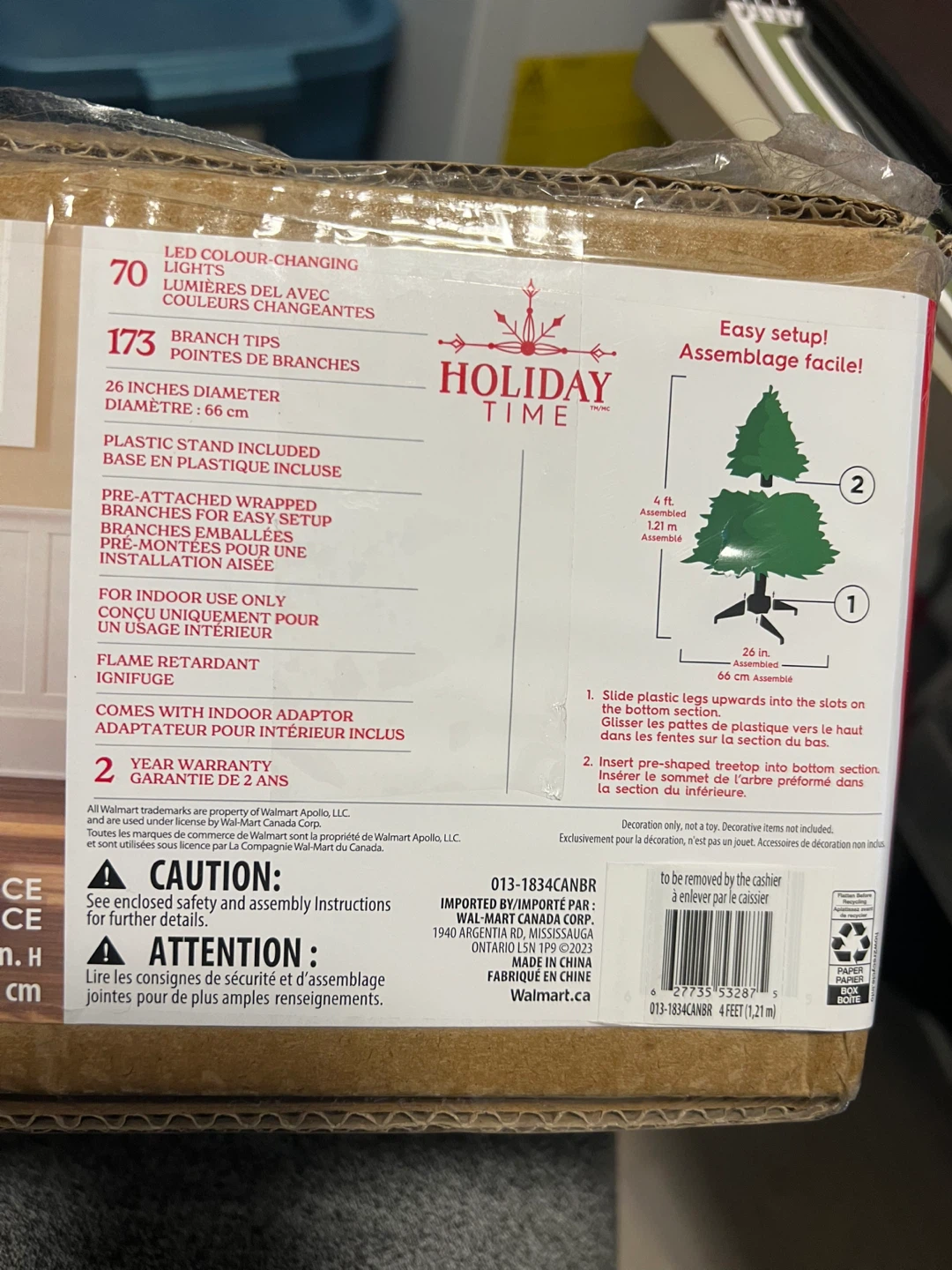 Holiday Time 4ft Concord Pre-Lit Tree - photo 5