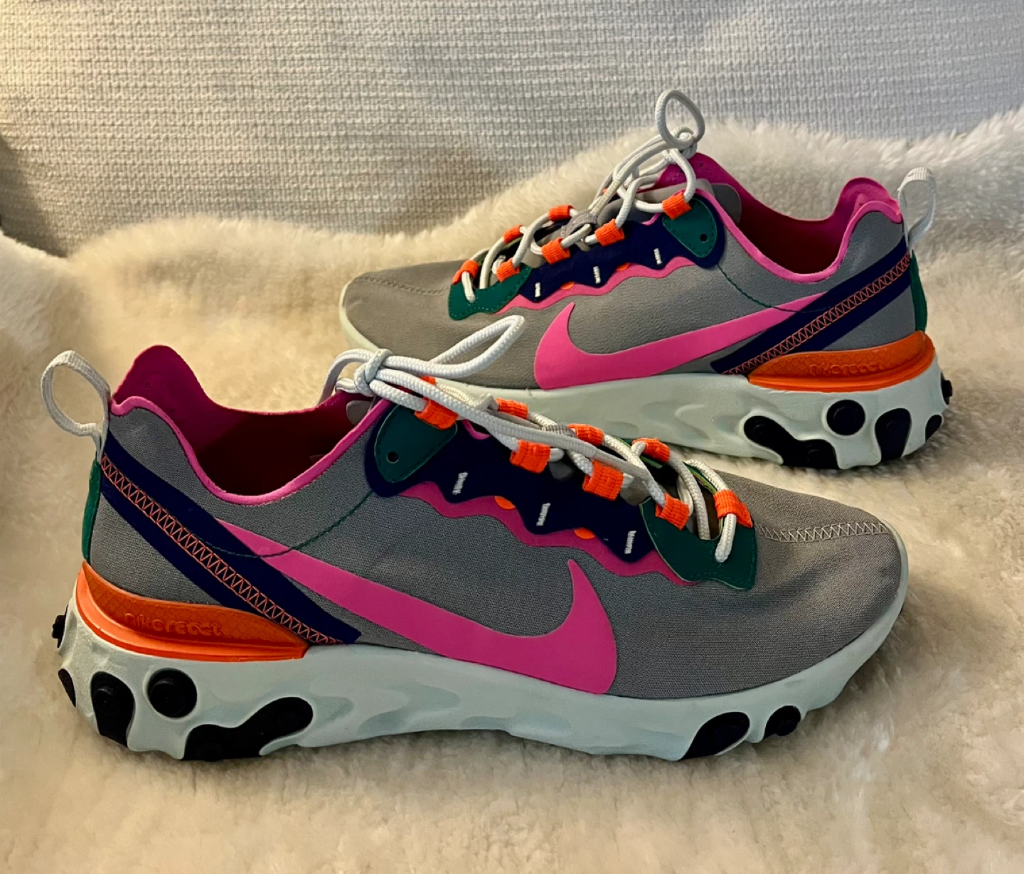 Nike React Element 55 Sneakers Women Size 9 - photo 2