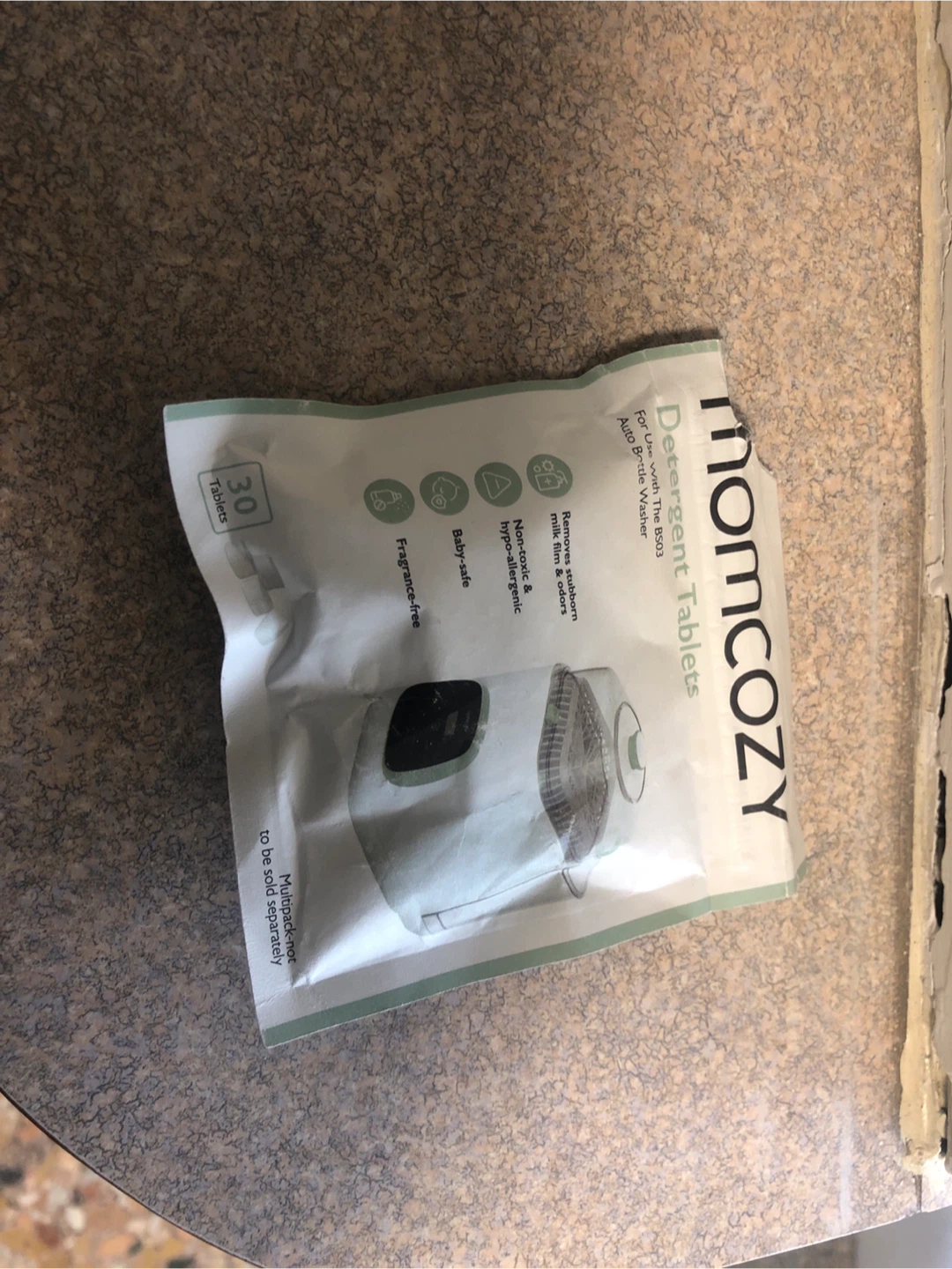NEW-Momcozy Detergent Tablets for B503 Auto Bottle Washer