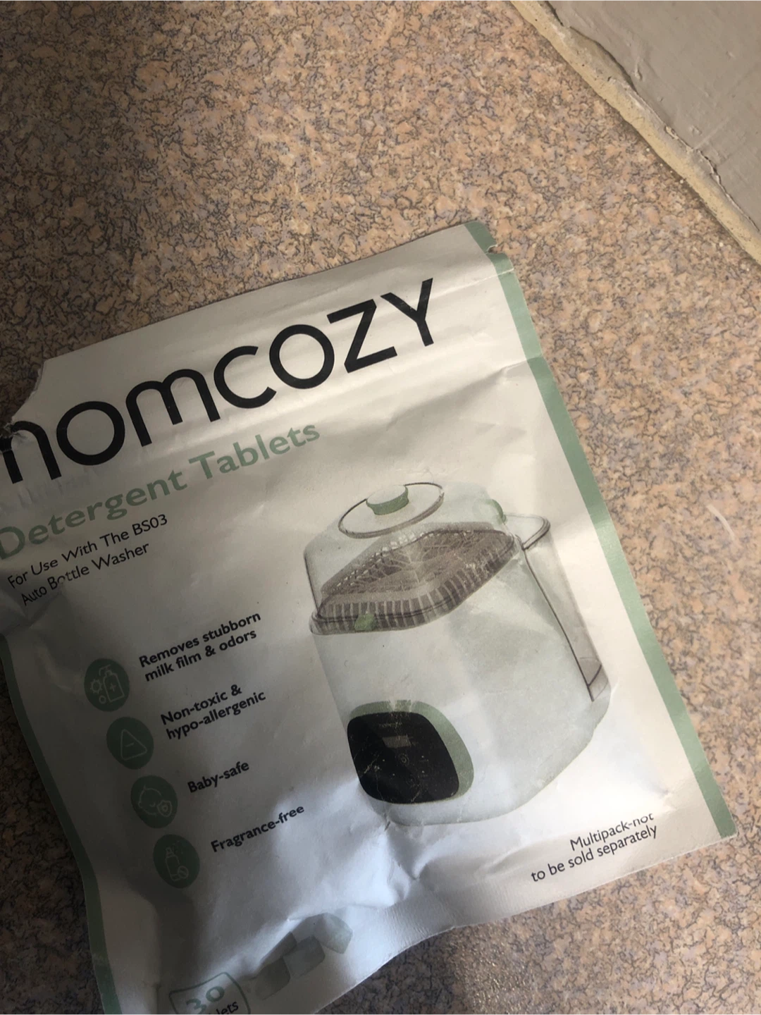 NEW-Momcozy Detergent Tablets for B503 Auto Bottle Washer - photo 4