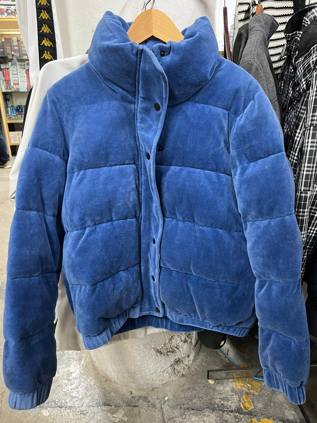 DKNY Sport Blue Puffer Jacket - Size M - photo 2