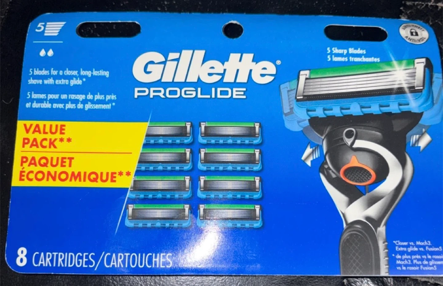 Gillette ProGlide 8 Cartridges Value Pack