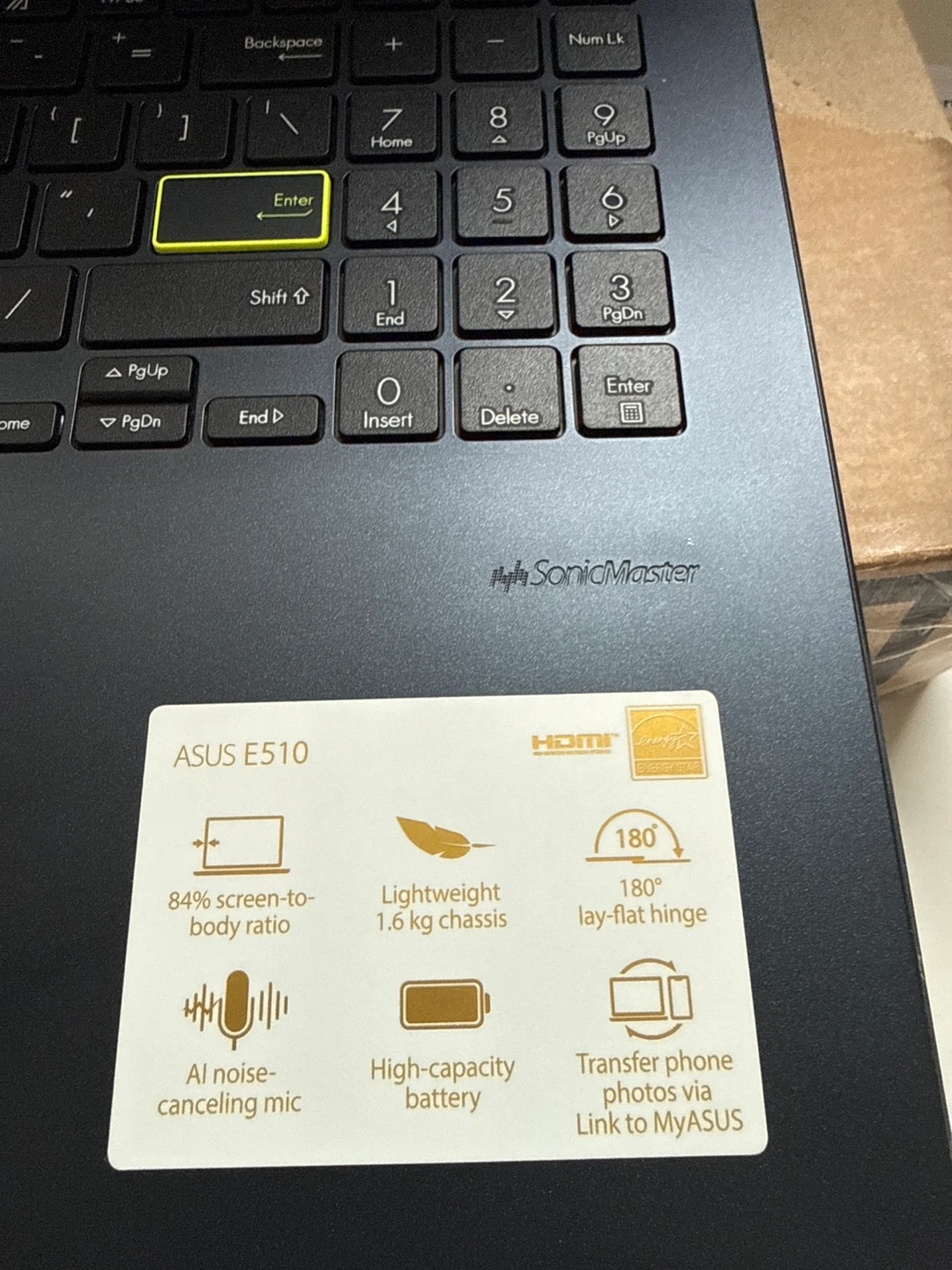 New ASUS E510 Laptop with Box - photo 4