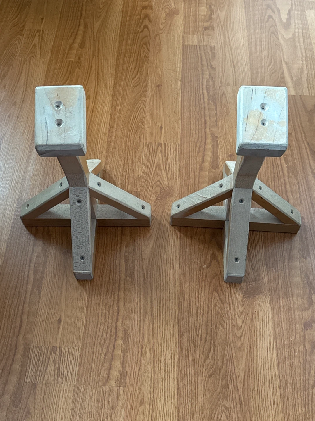 Gymnastics hand stand blocks