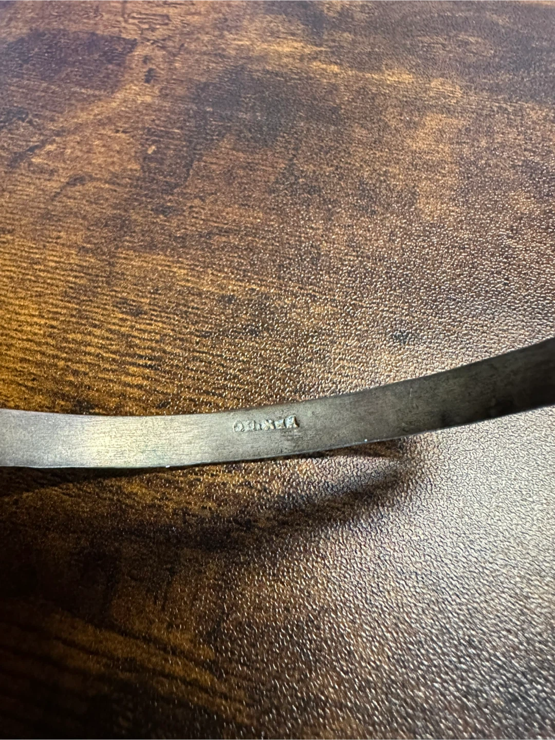 Vintage Mexican Silver Bangle Bracelet - photo 2