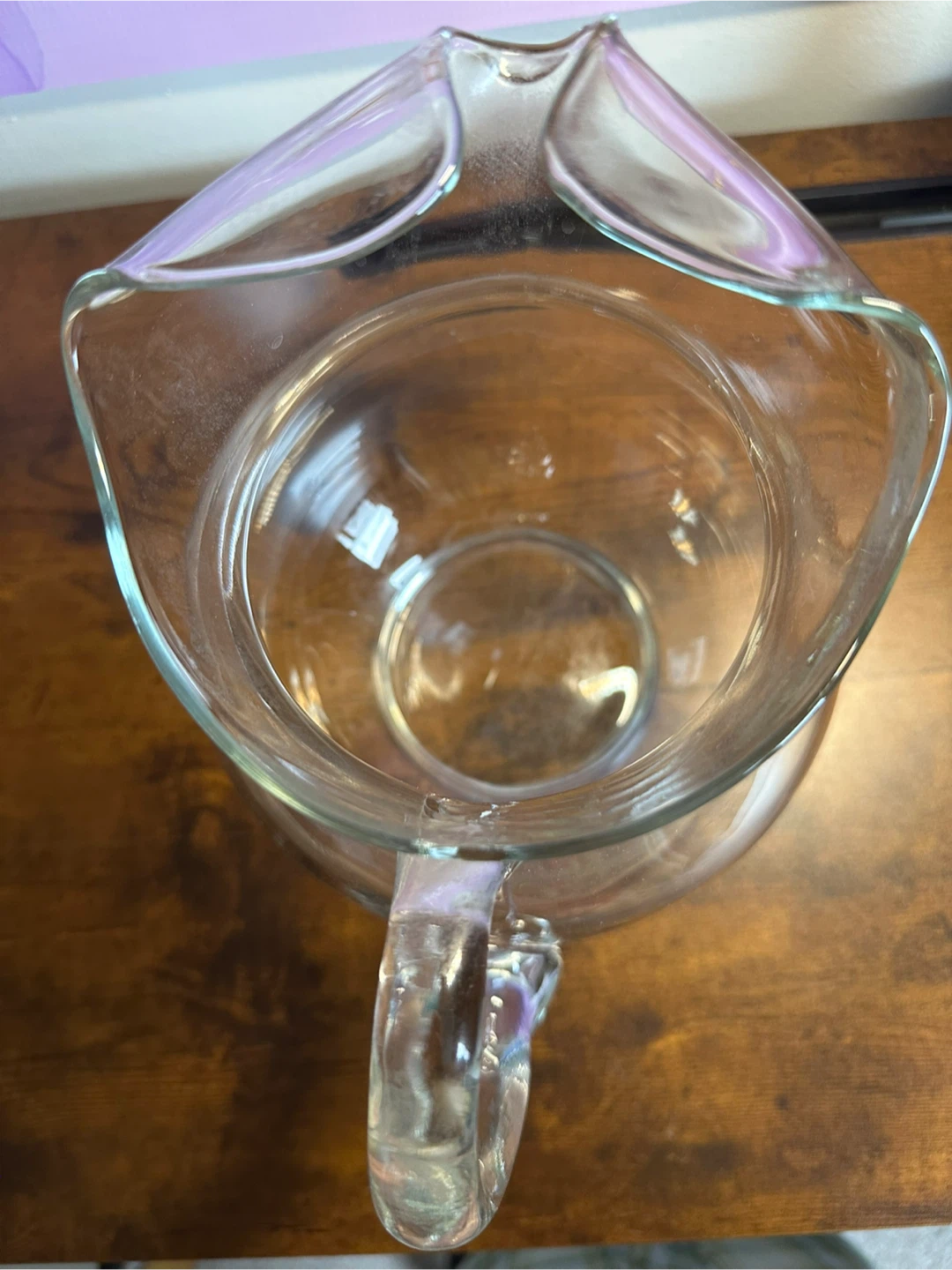 Large Glass Pitcher - photo 2