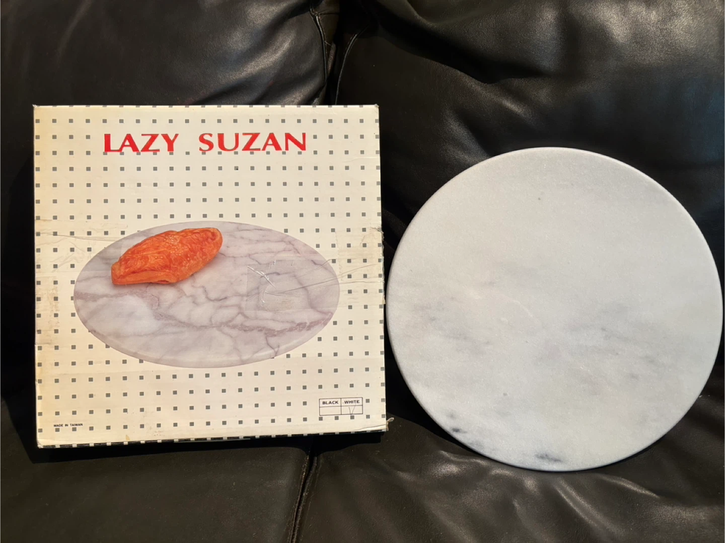 Lazy Susan Marble Turntable - New in Box!